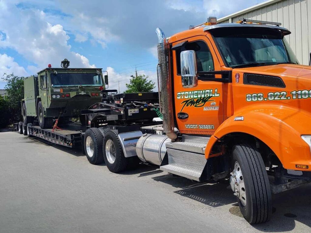 stonewall towing labelle florida services heavy duty towing